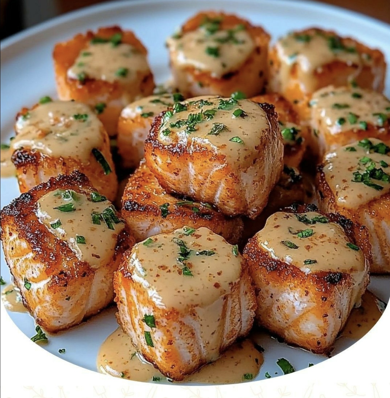 Crispy Bang Bang Salmon Bites