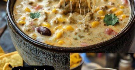 Cheesy Enchilada Chili