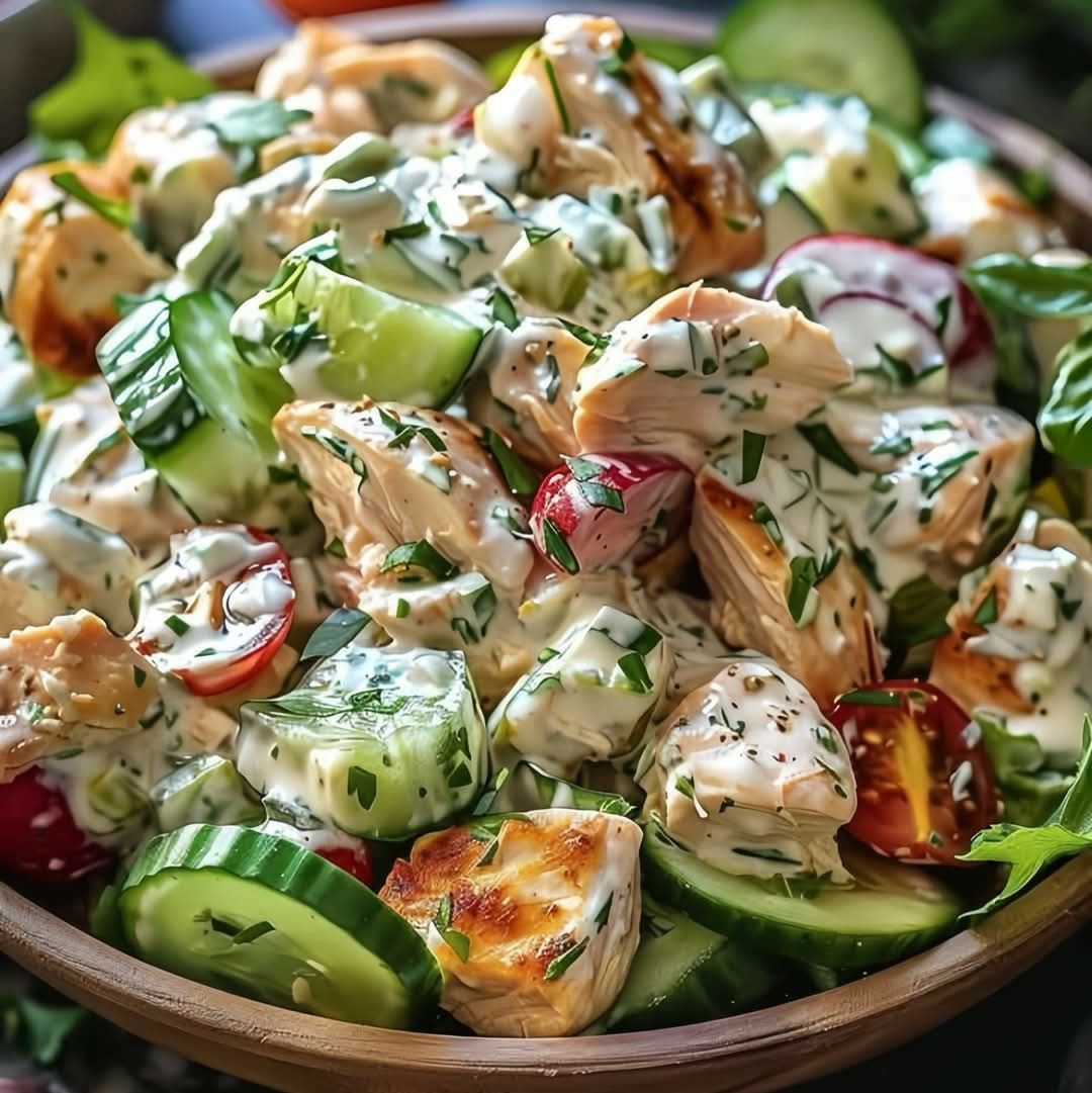 Tzatziki Chicken Salad